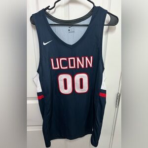 Nike UConn Huskies Basketball Jersey Dri-Fit Sample #00 Size Large